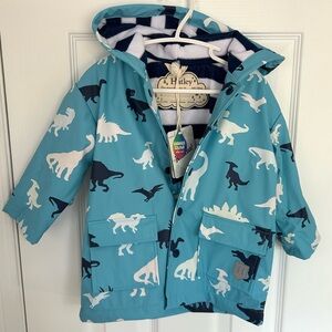 NWT Hatley Colour Changing Dinosaur Rain Jacket Coat, Size 2T - NEW!